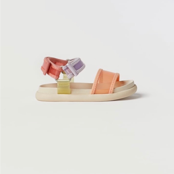 Zara Multi-Color Sandals bloggeres favorite - Picture 5 of 8